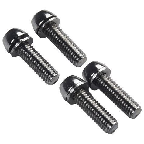 High Quality Screws Bicycle Stem Screws Parts Easy To Install Steel 4 Set Ebay