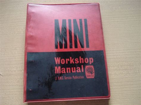 Mini Mini Cooper Workshop Manual Kaufen Auf Ricardo