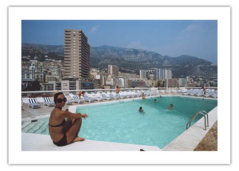 Rooftop Pool By Slim Aarons Unofficial Posters