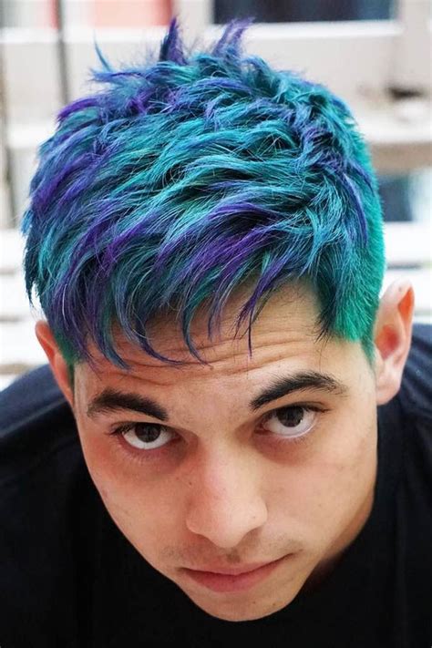 Purple Hair Dye Men Top 10 Hair Color Trends And Ideas For Men In 2020 Fkunissula2007