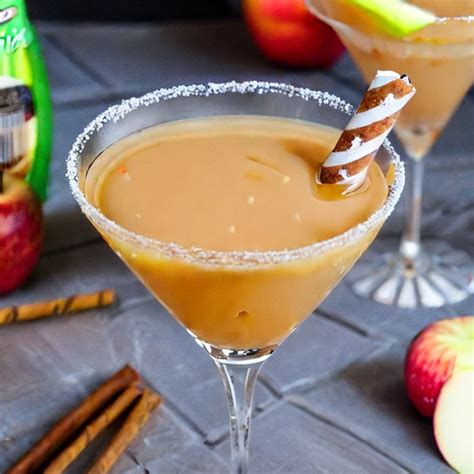 Caramel Apple Martini Drink Recipe Drinkeasy