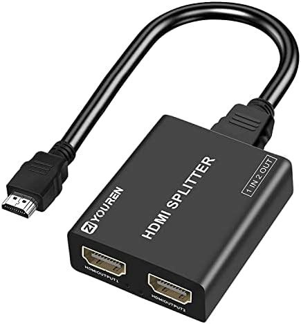 Hdmi Splitter With Hd Hdmi Cable In Out K Hdmi Splitter For Full