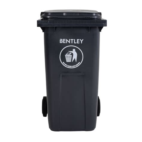 Rs Pro Rs Pro 240l Black Flip Plastic Waste Bin 424 9316 Rs