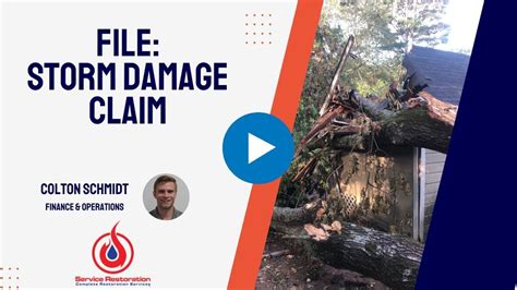 How Do I File A Storm Damage Insurance Claim