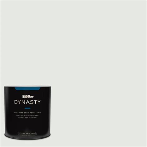 BEHR DYNASTY 1 Qt PPL 55 Coastal Fog Satin Enamel Interior Stain