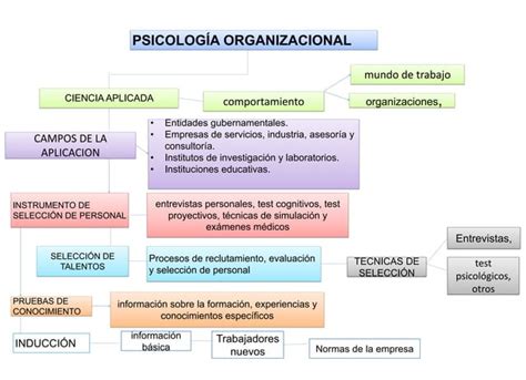 Mapa Mental Introducion A La Psicologia Organizacional Padre Frank Ppt