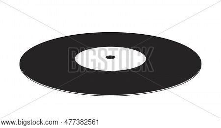 Vinyl Record Line Art Vector Photo Free Trial Bigstock