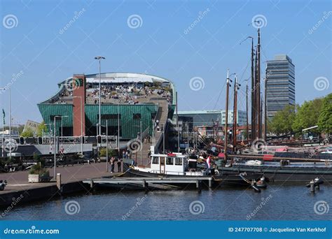 Nemo Science Museum editorial stock photo. Image of roof - 247707708