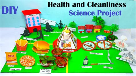 Health And Cleanliness Project Health Well Being Science Project