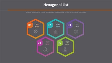 Hexagonal List Diagram