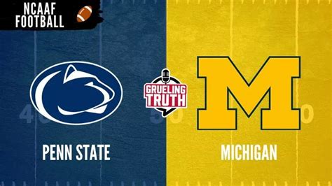 College Football Week 11 Michigan Wolverines Vs Penn State Nittany Lions Odds Tips And