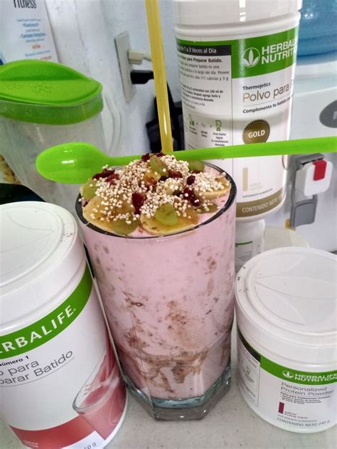 Batido Herbalife Nutrición herbalife Recetas de herbalife Imagenes