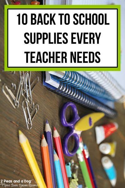 10 Back to School Supplies Every Teacher Needs | Back to school ...