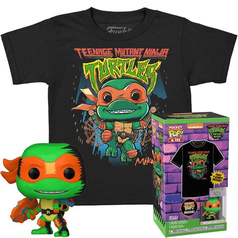 Teenage Mutant Ninja Turtles Mutant Mayhem Michelangelo Black Light