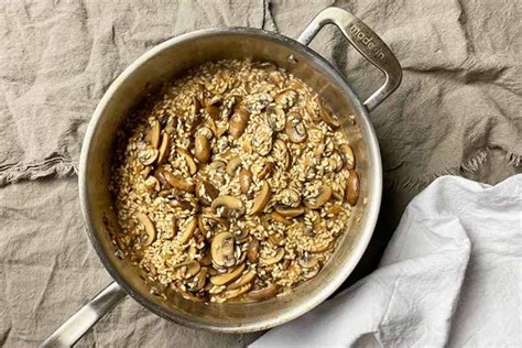 Cremini Mushroom Risotto Recipe | Foodal