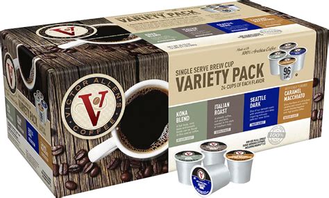 Best Buy Victor Allens Variety Pack Coffee Pods 96 Pack Fg015361