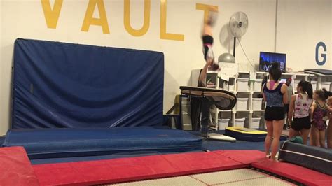 Abigail Fletcher Rocking Her Yurchenko 1 12 Youtube