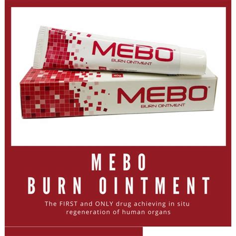 MEBO BURN OINTMENT 40G Shopee Malaysia