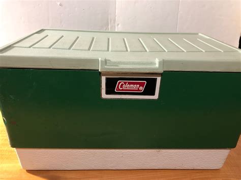 Coleman Cooler Vintage Green Made USA Wichita 1974 | Etsy