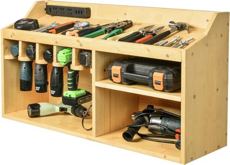 XCSOURCE Power Tool Organizers And Storage Cabinets Wooden Drill