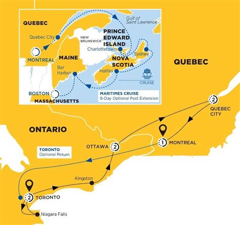 Costsaver Tours Eastern Canada 2025 William Mackenzie