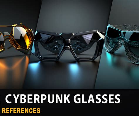 ArtStation - 150 Cyberpunk Glasses | Artworks