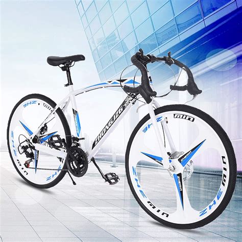 Buy 26 Inch Steel Road Bike For Adult Men And Women 700c Wheel Racing