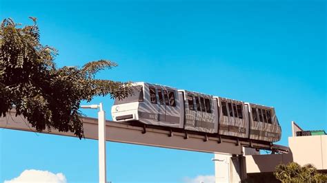 Riding Monorail Train For 1 Pearlridge Center Aeia Oahu Hawaii