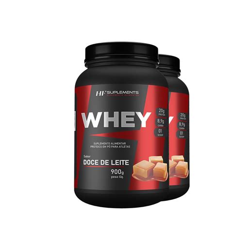 2X Whey Protein De Doce De Leite 900G Hf Suplements No Shoptime