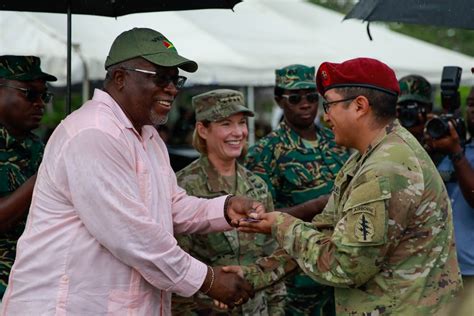 DVIDS News Gen Richardson Visits Guyana Honduras