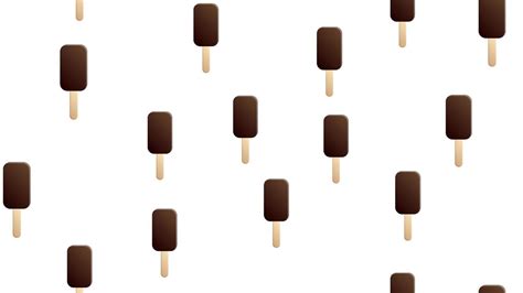 Chocolate Coated Ice Cream Seamless Pattern Ice Lolly Vector 13785108 Vector Art At Vecteezy