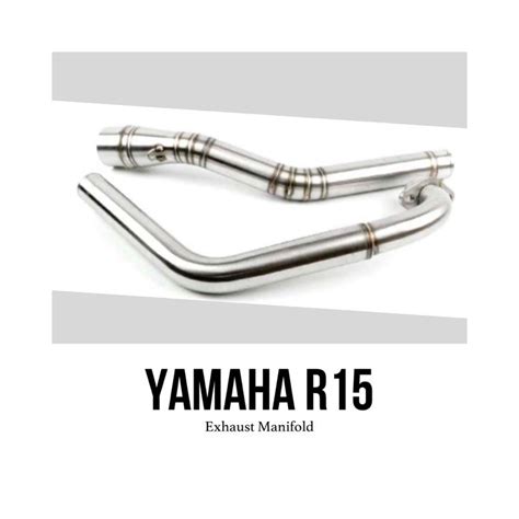 Stainless Steel Exhaust Manifold - Yamaha R15 V1/V2 / MT15