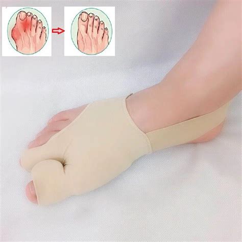 Pinkiou Pair Toe Separator Bunion Splint Brace Big Toe Straightener