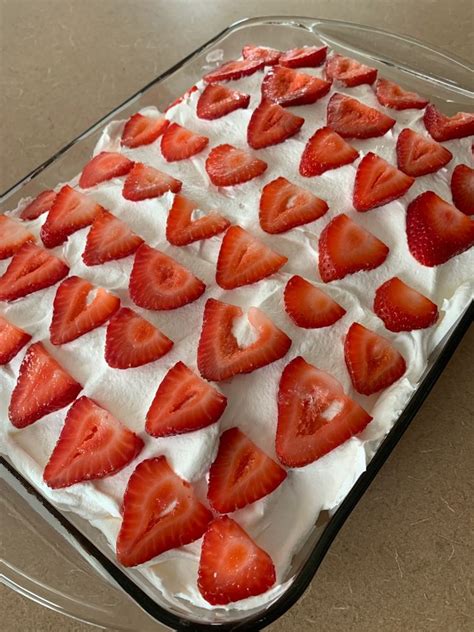 Best Strawberry Poke Cake