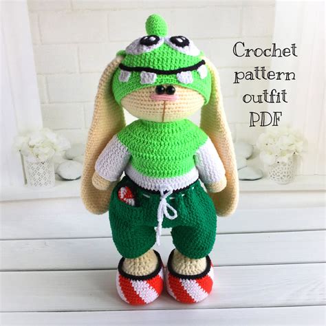 Om Nom Toy Outfit Crochet Pattern Printable Pdf Amigurumi Today Shop