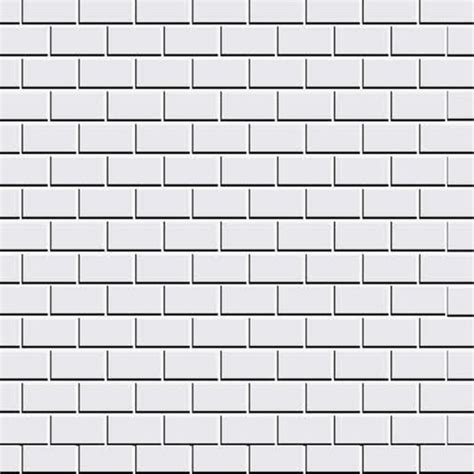 White Brick Effect Wall Tiles - Mural Wall