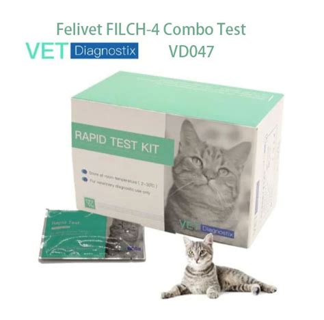 Felivet Filch-4 Combo Test Feline Immunodeficiency Virus Test ...