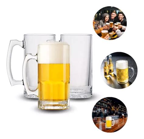 Vasos Cervecero De Cristal Premium Vasos Cerveza Grande Cuotas Sin