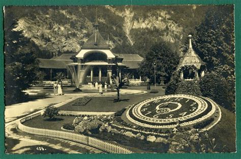 Interlaken Kursaal Mit Blumenuhr Belebt Kaufen Auf Ricardo