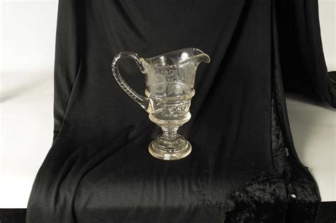 Lot 26 A 19th Century Cut Glass Water Jug Possibly