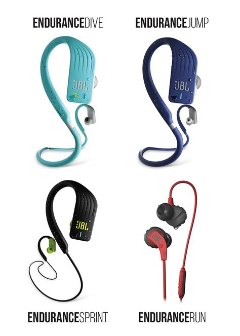 RUN SPRINT JUMP DIVE JBL Introduces Endurance Headphones For Every