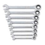 Gearwrench Sae Tooth Combination Ratcheting Wrench Tool Set With