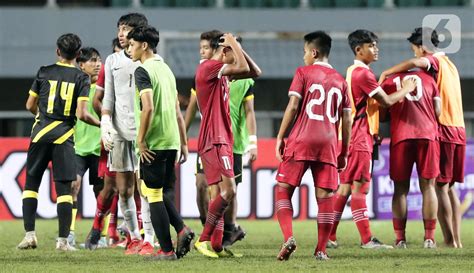 Kekecewaan Pemain Timnas U 17 Indonesia Usai Dilumat Malaysia 1 5