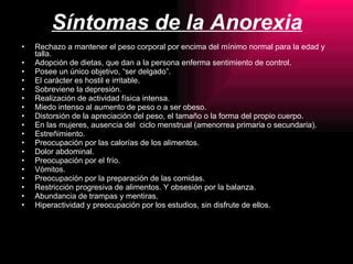 Anorexia Y Bulimia Analimias PPT