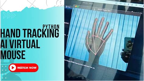 Hand Tracking Ai Virtual Mouse Opencv Python Youtube