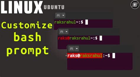 Custom Bash Prompt Linux Ubuntu