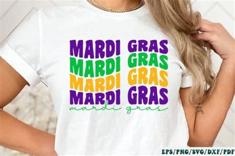 Retro Mardi Gras Svg Graphic By Designer302 · Creative Fabrica