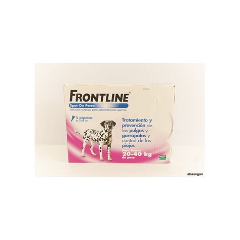 Frontline Perros Kg Pipetas Productos De Ganaderia