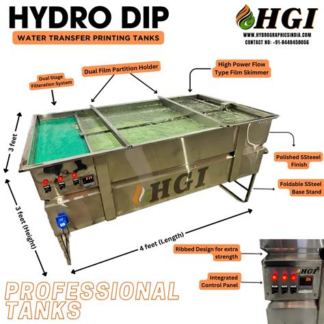 Durable Water Transfer Printing Hydrographics Manual Dipping Machine