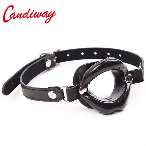 Candiway Cock Sucker Mouth Gag Erotic Toys Sexy Lip Oral Sex Gag Bondage Restraints Fetish Bdsm